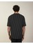 Çizgili Oversize Unisex T-Shirt 4