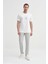 Beyaz Erkek T-Shirt 4160 1