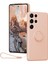 Samsung Galaxy S25 Ultra Silikon Kılıf Askı Halkalı Kickstand Telefon Kapağı-Pembe (Yurt Dışından) 1
