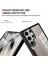 Samsung Galaxy S25 Ultra Kılıf Akrilik+Tpu Pet Ekran Filmli Şeffaf Telefon Kılıfı-Mavi (Yurt Dışından) 5