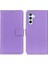 Samsung Galaxy A56 5g Kılıf Kart Yuvaları Için Pu Deri Flip Stand Telefon Kapağı-Mor (Yurt Dışından) 1