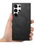 Samsung Galaxy S25 Ultra Deri Kılıf Magsafe Skin-Touch Telefon ile Uyumlu Kapak-Siyah (Yurt Dışından) 5