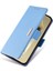Samsung Galaxy S24 Ultra Deri Cüzdan Kılıf Rfıd Engelleme El Askılı Stand Kapağı-Mavi (Yurt Dışından) 4