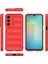 Samsung Galaxy A56 5g Kılıf Anti-Drop Yumuşak Tpu Sağlam Telefon Arka Kapak-Kırmızı (Yurt Dışından) 5