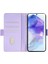 Samsung Galaxy A56 5g Deri Cüzdan Kılıf Rfıd Engelleme El Askılı Stand Kapağı-Mor (Yurt Dışından) 2