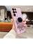 Samsung Galaxy S25 Ultra Kılıf Love Hearts Elektro Kaplama Tpu Telefon Kılıfı Astronot Kickstand-Mor (Yurt Dışından) 1