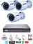 3 Lü Gece Renkli Görüş Güvenlik Kamerası Full Hd-Su Geçirmez Güvenlik Kamerası Seti 500GB 2