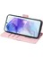 Samsung Galaxy A56 5g Deri Cüzdan Kılıf Rfıd Engelleme El Askılı Stand Kapağı-Pembe (Yurt Dışından) 4