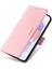 Samsung Galaxy A56 5g Deri Cüzdan Kılıf Rfıd Engelleme El Askılı Stand Kapağı-Pembe (Yurt Dışından) 5