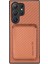 Samsung Galaxy S25 Ultra Kılıf Manyetik Çıkarılabilir Kart Tutucu Telefon Arka Kapak-Kahverengi (Yurt Dışından) 1