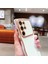 Samsung Galaxy S25 Ultra Kılıf Kıvırcık Dalga Çerçeve Tpu Telefon Kapak Kamera Koruma-Gül (Yurt Dışından) 2