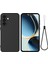 Samsung Galaxy A36 5g Kılıf Sıvı Silikon Telefon Arka Kapak El Askılı-Siyah (Yurt Dışından) 1