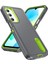 Samsung Galaxy A16 4g/5g Kılıf Kickstand Telefon Kılıfı Pc+Silikon+Eva 3'ü 1 Arada Tasarım-Gri+Yeşil (Yurt Dışından) 2