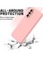 Samsung Galaxy A36 5g Kılıf Sıvı Silikon Telefon Arka Kapak El Askılı-Pembe (Yurt Dışından) 5