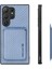 Samsung Galaxy S25 Ultra Kılıf Manyetik Çıkarılabilir Kart Tutucu Telefon Arka Kapak-Mavi (Yurt Dışından) 3