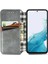 Samsung Galaxy A36 5G/A56 5g Kılıf Eşkenar Dörtgen Baskı Pu Deri Cüzdan Telefon Kapağı-Gri (Yurt Dışından) 2