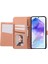 Samsung Galaxy A54 5g Kart Tutuculu, Cüzdanlı, Askılı Koruyucu Kapaklı Deri Telefon Kılıfı-Pembe (Yurt Dışından) 2