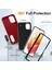 Samsung Galaxy A06 Kılıf Kickstand Telefon Kılıfı Pc+Silikon+Eva 3'ü 1 Arada Tasarım-Kırmızı+Siyah (Yurt Dışından) 4