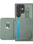 Samsung Galaxy S25 Ultra Kılıf Kart Yuvaları Kickstand Telefon Arka Kapak Kart Aracı-Yeşil (Yurt Dışından) 2