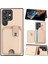 Samsung Galaxy S25 Ultra Kılıf Kart Yuvaları Kickstand Telefon Arka Kapak Kart Aracı Ile-Haki (Yurt Dışından) 1