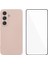 Wanlonfeng Rb2 Serisi Samsung Galaxy S25+ Kılıf Ekran Koruyuculu Yumuşak Tpu Telefon Kılıfı-Pembe (Yurt Dışından) 1