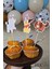 Sevimli Köpekler Tema Kürdan Süsleri Cupcake Süsleri Lüks Büyük Boy 10LU Paket 3