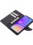 Samsung Galaxy A56 5g Kılıf Ekleme Dokulu Deri Telefon Kapağı Görünüm Standı-Siyah (Yurt Dışından) 4