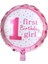 1 Yaş Doğum Günü Folyo Balon – Pembe (45 cm ) 1