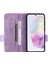 Samsung Galaxy A36 5g Kılıf Deri Cüzdan Kapaklı Telefon Kapağı Donanım Dekorlu-Mor (Yurt Dışından) 3