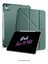 Apple iPad Air 11 Inç 2025 M3 Çip Uyumlu Kalem Bölmeli Standlı Tri Folding Fuchsia Tablet Kılıfı 1