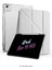Apple iPad Air 11 Inç 2025 M3 Çip Uyumlu Kalem Bölmeli Standlı Tri Folding Fuchsia Tablet Kılıfı 1