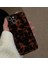 Apple iPhone Vintage Amber Leopar Desenli Kahve Siyah Geçişli Silikon Telefon Kılıfı 4