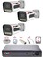 3 Kameralı Set Full Hd Gece Renkli Görüş - Cepten İzle - Su Geçirmez Güvenlik Kamerası Seti 1tb 2