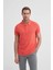Turuncu Erkek Polo Yaka T-Shirt 4613 2
