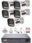5 Kameralı Set Full Hd Gece Renkli Görüş-Cepten İzle-Su Geçirmez Güvenlik Kamerası Seti 320GB 2