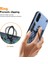 Samsung Galaxy A36 5g Kılıf Dönebilen Kickstand Pc+Tpu Düşmeye Telefon Kapağı-Mavi (Yurt Dışından) 3