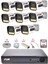 8 Kameralı Set Full Hd Gece Renkli Görüş-Cepten İzle-Su Geçirmez Güvenlik Kamerası Seti 320GB 1