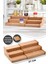 3 Katlı Açılır Büyük Boy Bambu Stand Organizer Tezgahüstü Baharatlık Düzenleyici Mutfak Rafı 57CM 1