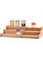 3 Katlı Açılır Büyük Boy Bambu Stand Organizer Tezgahüstü Baharatlık Düzenleyici Mutfak Rafı 57CM 5