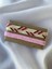 Kahverengi ve Pembe Asimetrik Chevron Model 2'li Örgü Bileklik Seti 1