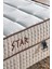 Star Yatak Seti 100X200 cm Tek Kişilik Yaylı Sert Ortopedik Yatak Krem Keten Lüks Baza Başlık Takımı 3