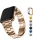 No Tools Needed Compatible Apple Watch Kordonları Rose Gold 49MM 1