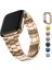 No Tools Needed Compatible Apple Watch Kordonları Rose Gold 5
