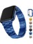 No Tools Needed Compatible Apple Watch Kordonları Mavi 1