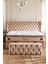 Elegance Lüks Yatak Baza ve Başlık Seti 120 x 200 cm Tek Kişilik Paket Yaylı Yumuşak Yatak Baza Başlık Takımı 2