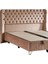 Elegance Lüks Yatak Baza ve Başlık Seti 120 x 200 cm Tek Kişilik Paket Yaylı Yumuşak Yatak Baza Başlık Takımı 7