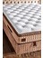 Elegance Lüks Yatak 100 x 200 cm Tek Kişilik Paket Yaylı Pedli Yumuşak Yatak Tavşan Tüyü Dokusu 8