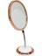 Makyaj Ayna Oval Spiralli Esnek Gövdeli Çift Taraflı Büyüteçli Ayna 14.5X17.5X31CM (4767) - Lisinya 2