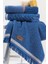 3'lü Jakarlı Havlu Seti Denim Mavi 50 cm x 90 cm - 488920 cm-1453 1