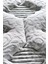 Line Visco Yatak 180 x 200 cm Çift Kişilik 28 cm Visco Süngerli Yaylı Lüks Yatak Orta Sert Koyu Gri 6